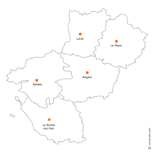 carte de la région